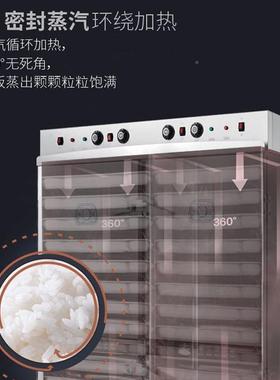 缺蒸电蒸饭箱24盘商用食堂饭机饭炉堂餐馆精工水断89316电蒸电蒸