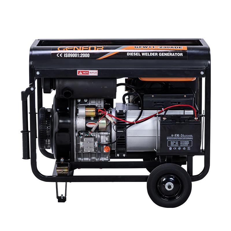 8千瓦单相220v0三KW.65相380电焊两用一体51柴发电机*油发电机组