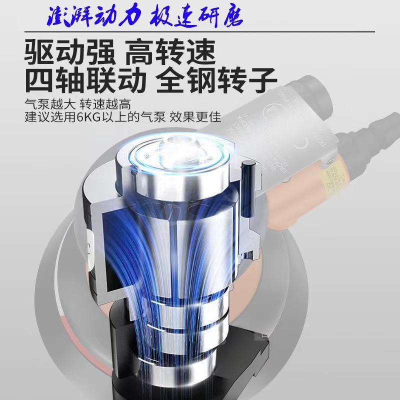 1600转5EVT寸抛高速工业级0气动打磨机砂纸机光打磨头打蜡机机新