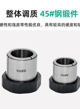 母紧MLN螺型涨套胀套ML-D免键涨紧轴套胀紧连结20套SK600螺帽T张