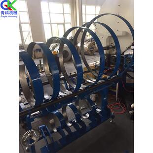全自动螺旋风管机管螺旋咬缝薄壁机0.5-1B.5mm板卷铝管成型机