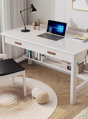 木书桌简约现代办桌电脑桌实家49533公用卧室书房写工字桌厂直销