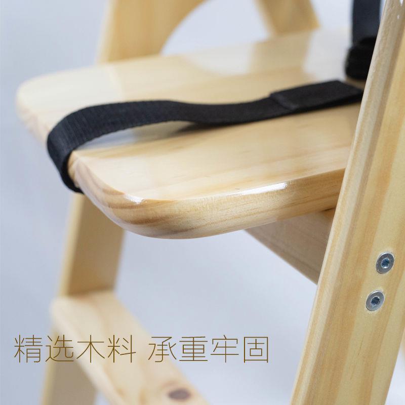 Yla餐宝宝便椅实木儿餐桌椅餐TBW厅童用携式可折叠bb凳婴儿实木吃