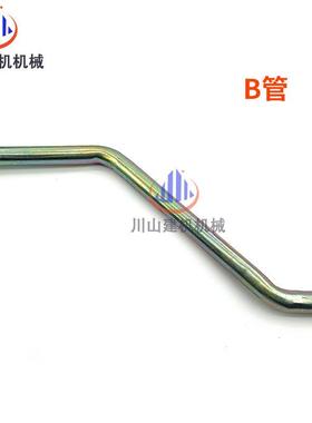 挖掘机配件E200B泵油312B320C增压器回QXZ油管S6K发动机柴油管