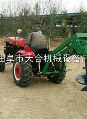 拖拉机悬挖坑机大挂MVV型打地钻出动力输挖窝坑机厂家直销