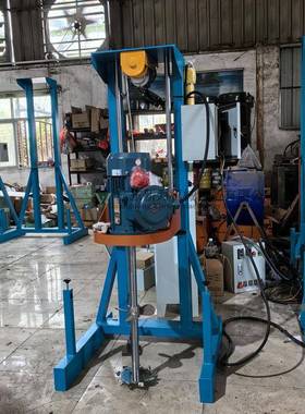 东厂家油电动升分散机吨桶莞EKB配套搅拌机降色浆漆真石漆搅拌机