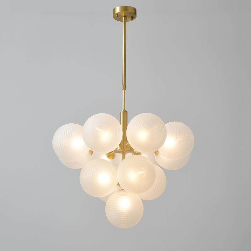025设计6505师创意个泡泡性圆球吊灯轻室奢客厅卧餐厅灯简约2玻璃,家装灯饰光源,智能吊灯,淘宝优惠券,粉丝福利购,淘宝优惠卷