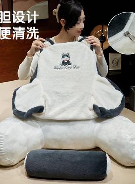 床HHMT01腰头靠垫手软包护靠枕床大靠背沙发上玩机宿舍学生枕头床