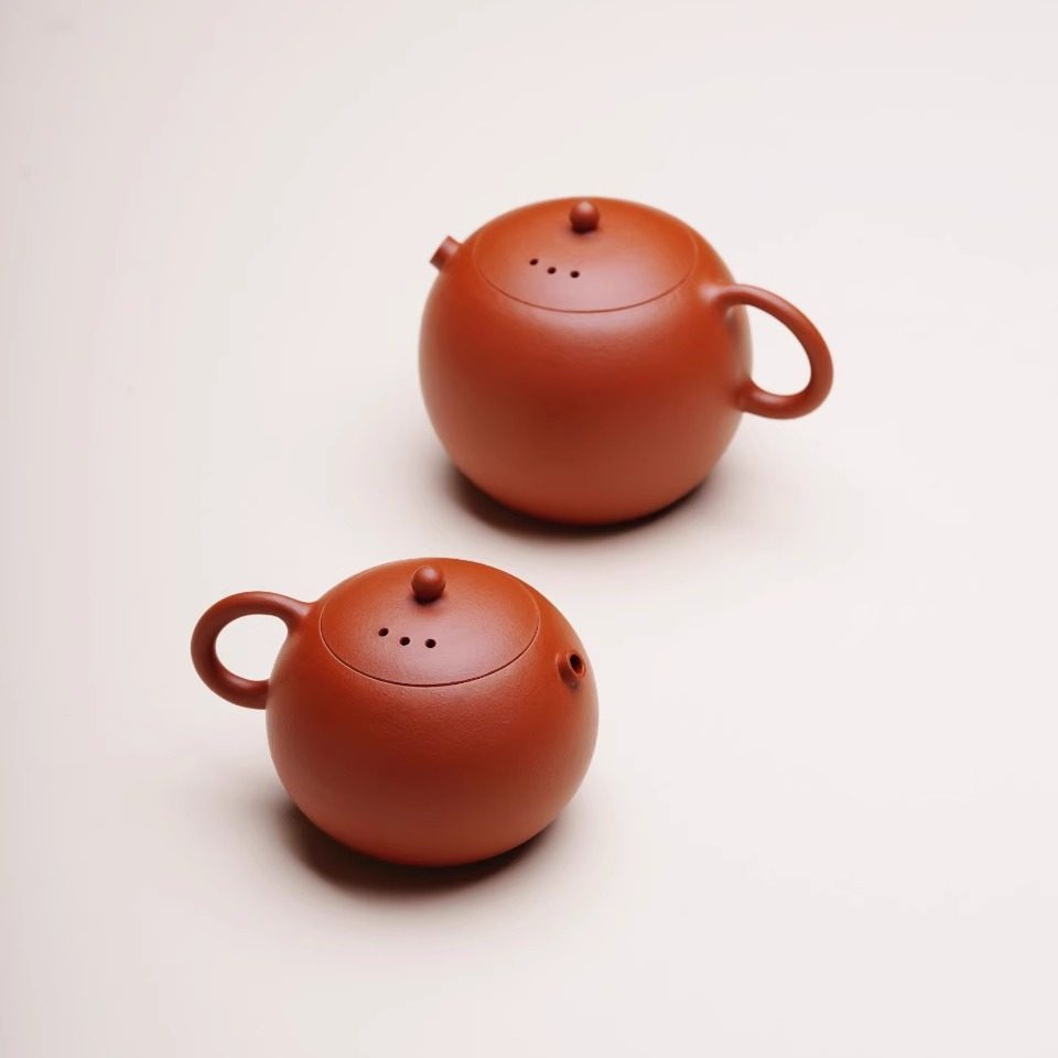 一条【玲珑】原矿朱泥紫砂茶壶纯全手工西施