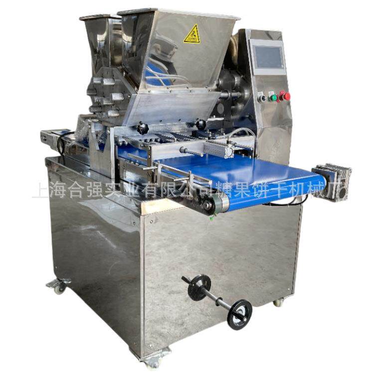 HQ-400双色糕点曲奇机糕点设备 上海合强曲奇生产线 饼干成型机器