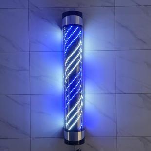 网红美箱发外转灯led发廊转灯挂墙户灯容理发挂壁旋VIA转防水店灯