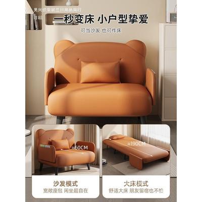 单人发可变床两GEP用沙小户拆叠阳台多功人能人伸折叠床懒儿童缩