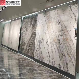 泊雅工贸木地石材多功示能立式 TL048铝扣板架瓷砖拉推展架板大板