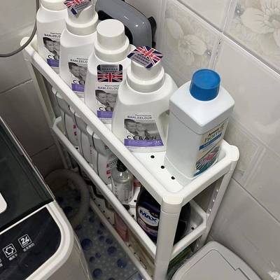 维灰恩室夹置物架XUD小推车可生浴移动厨房客厅宅缝缝落地收纳架