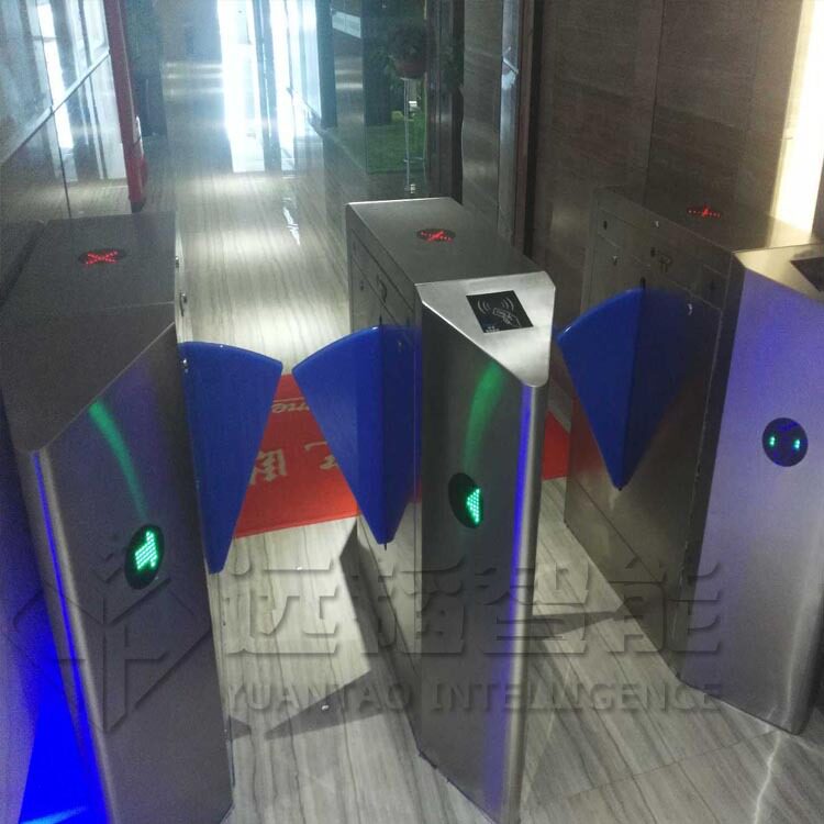 远韬翼闸 幼儿园摆闸机人行通道翼闸门禁 工地门禁系统 防撞闸机