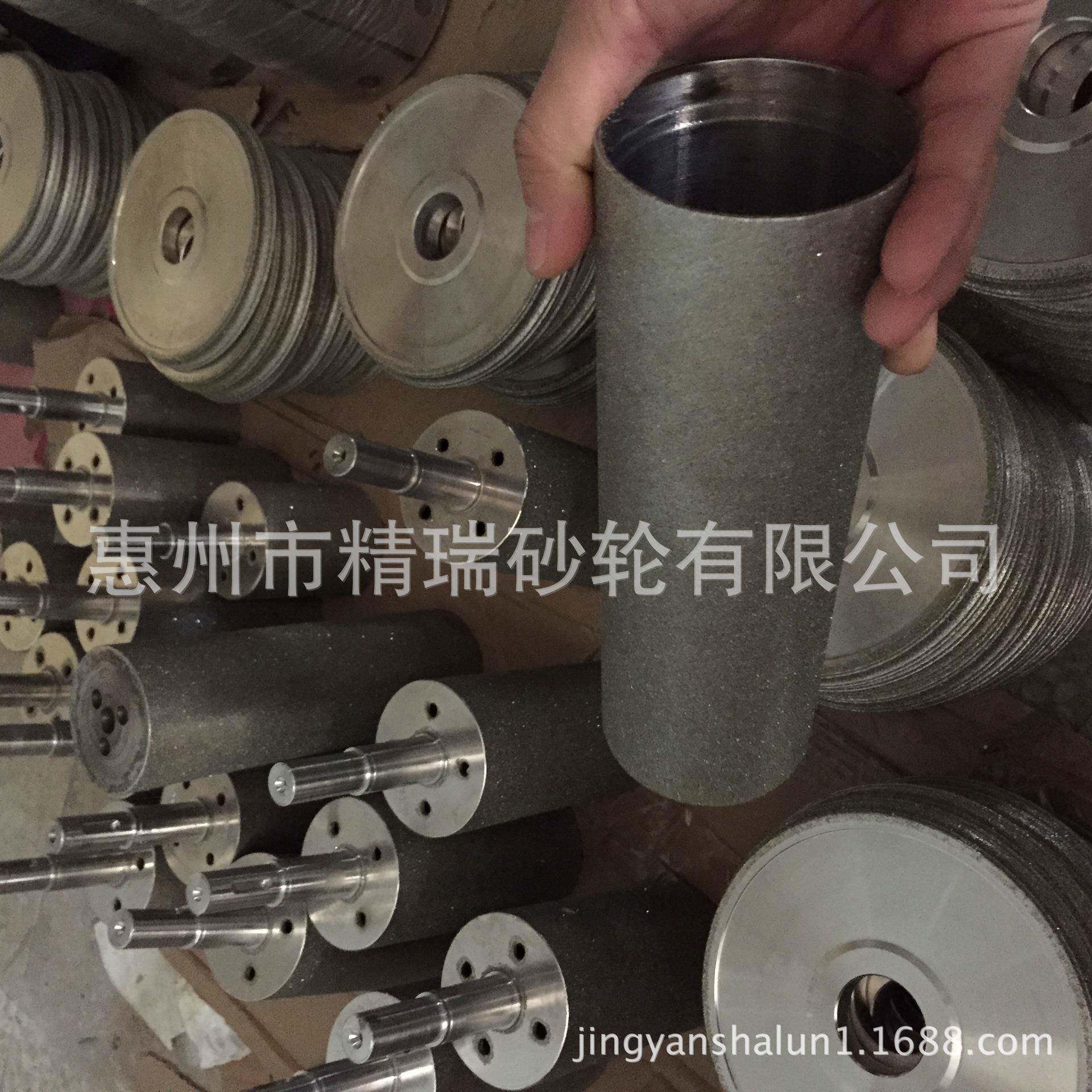 刚砂压标过线砂轮,起摩金擦K带手机电镀铝合刚金磨轮,电签镀金