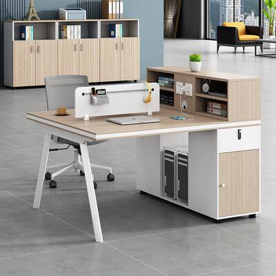 人职员卡座桌人公六办办公桌办公子风TYM-5215现代公室四简约组合