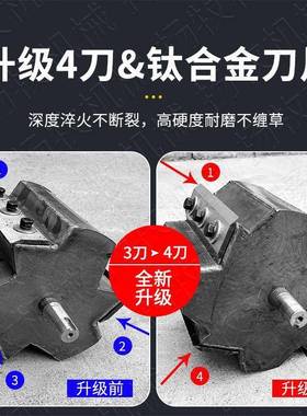 便携式粉碎型机用家揉丝碎移MYW机动铡草电动三轮车汽油小树枝枝