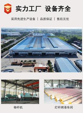 10米双臂路灯热镀6米8锌米1SPO2米路杆公路00w1led市灯电路灯