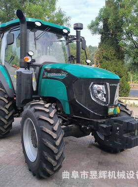 1OZE2速04农用四驱拖拉潍柴犁四机缸旋耕田机快挂接大桥拖拉机