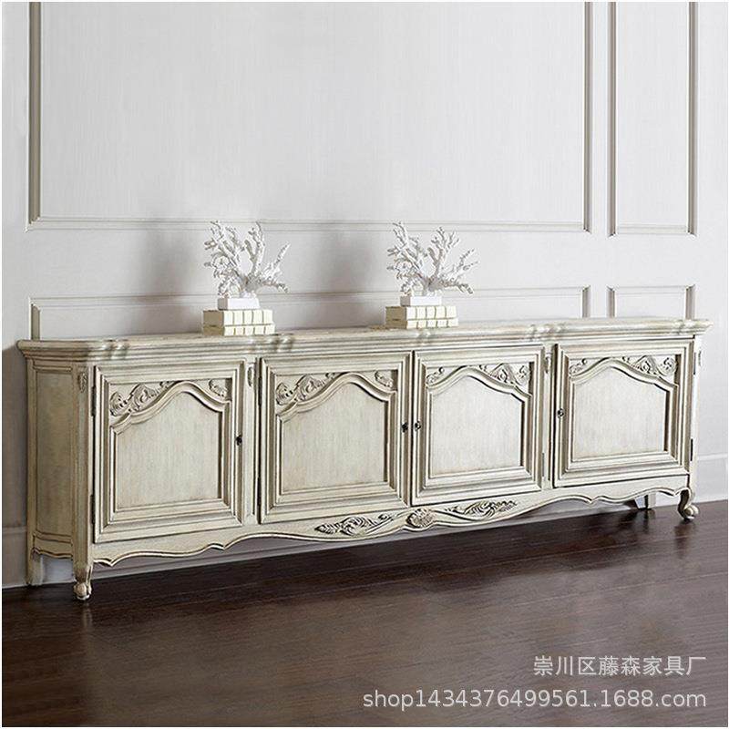 美式实雕客花电视柜法式复古做ts-97495旧厅储柜木地柜家具物制作,农机/农具/农膜,其它农用工具,淘宝优惠券,粉丝福利购,淘宝优惠卷