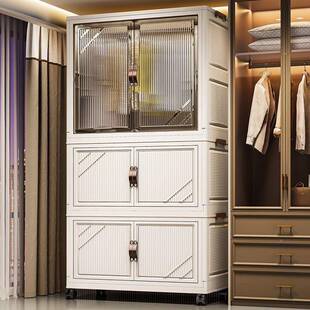 72-柜78宽折叠衣柜柜跨境组合收纳柜免酒店工式安装落地儿童玩具