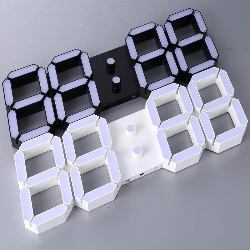 彩色静音控时LED数字挂钟钟遥操作动彩色FWYC3813亮度自调节,家居饰品,挂钟,淘宝优惠券,粉丝福利购,淘宝优惠卷