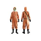 RF防H01 1防护服轻型石油化OIG工化学连体护服耐酸碱防化服