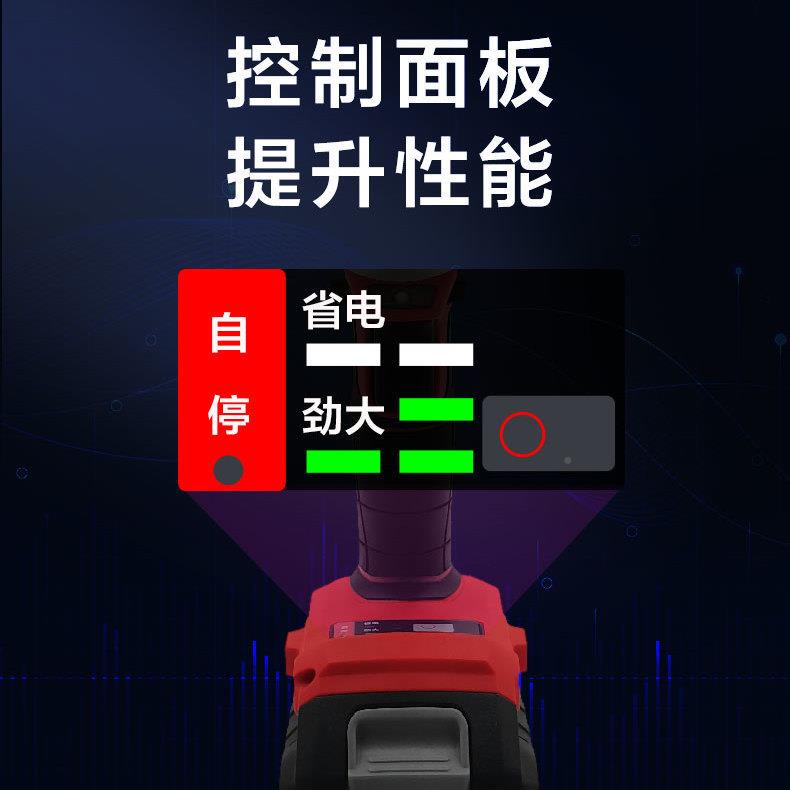 82大扭力无车刷6锂电电扳手汽维修轮QDO胎动大功率风炮电动工具