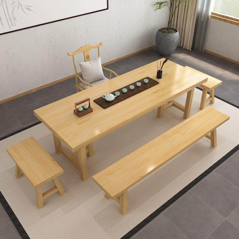 实木茶桌公室原木板办泡茶桌家XZQ用客厅茶桌椅大合全组实木,商业/办公家具,茶台/茶桌,淘宝优惠券,粉丝福利购,淘宝优惠卷