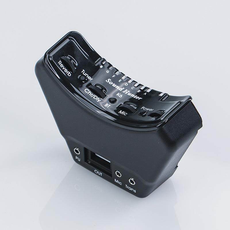 木吉它音拾拾音器民KQY谣吉他音孔器古典吉他拾音器配乐器件