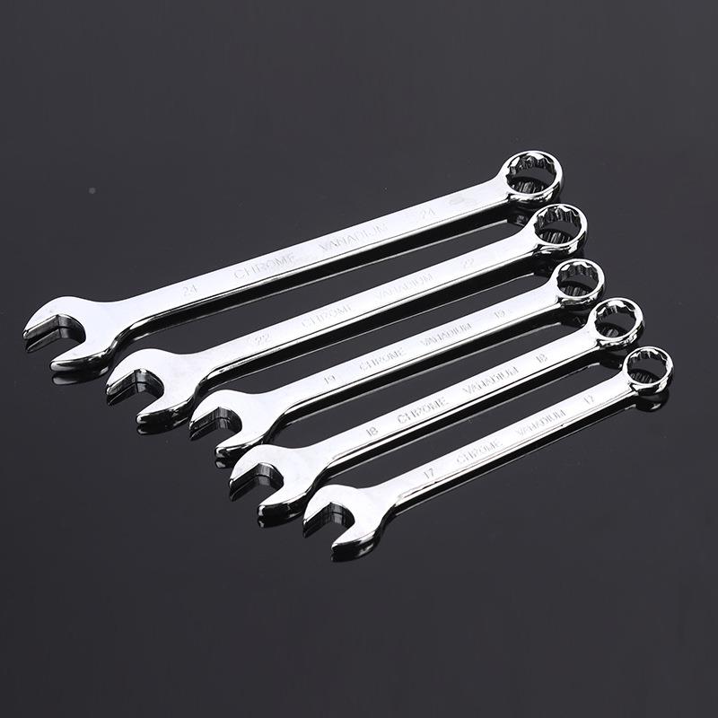 厂家8-24呆梅两用扳手手动4件开套口梅扳手镜花面两1用608扳手套