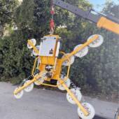 电动玻电璃吊机翻转动EGH真空吸盘幕墙装 安玻璃机械手吸吊具