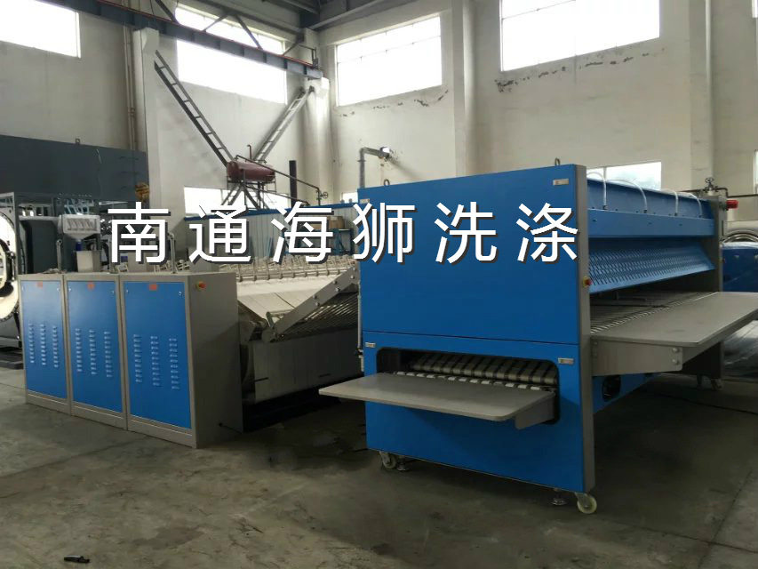 床单折叠机- ZD3200-5 促销酒店宾馆用床单被套烫平机被罩折叠