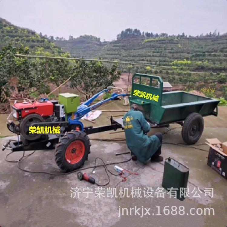 地12/RSL151底盘2马力柴油打田手12扶拖拉机乘坐式旋耕犁水田拖拉