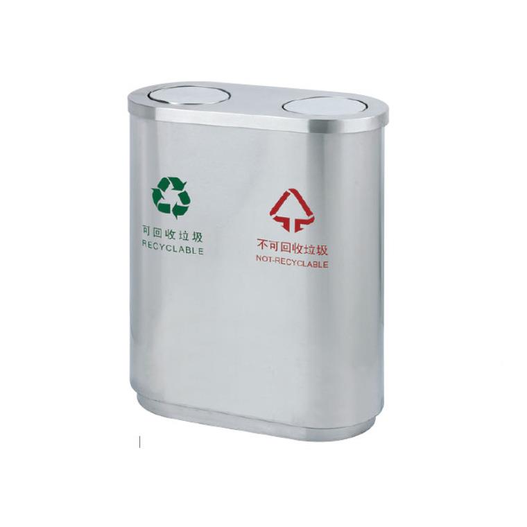 桶分类垃圾桶不锈盖钢用酒店大堂立CM-51F式室内外双带烟灰桶果商