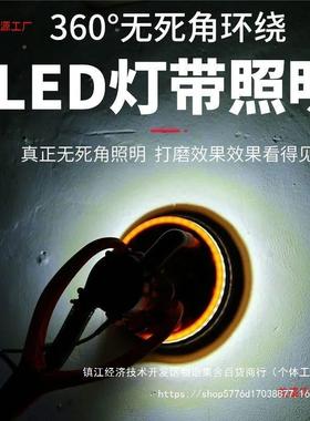 无刷壁墙面打磨机超光轻无ZEV尘吸电动自腻子墙抛打砂机多功能砂