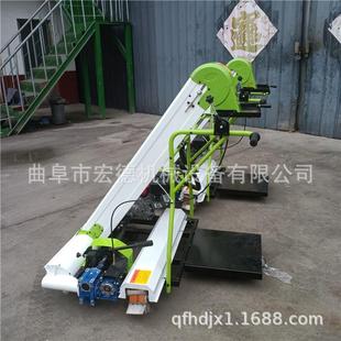 1式 VOZ袋机 10型水稻小收麦机自走收谷谷机干鸡粪装