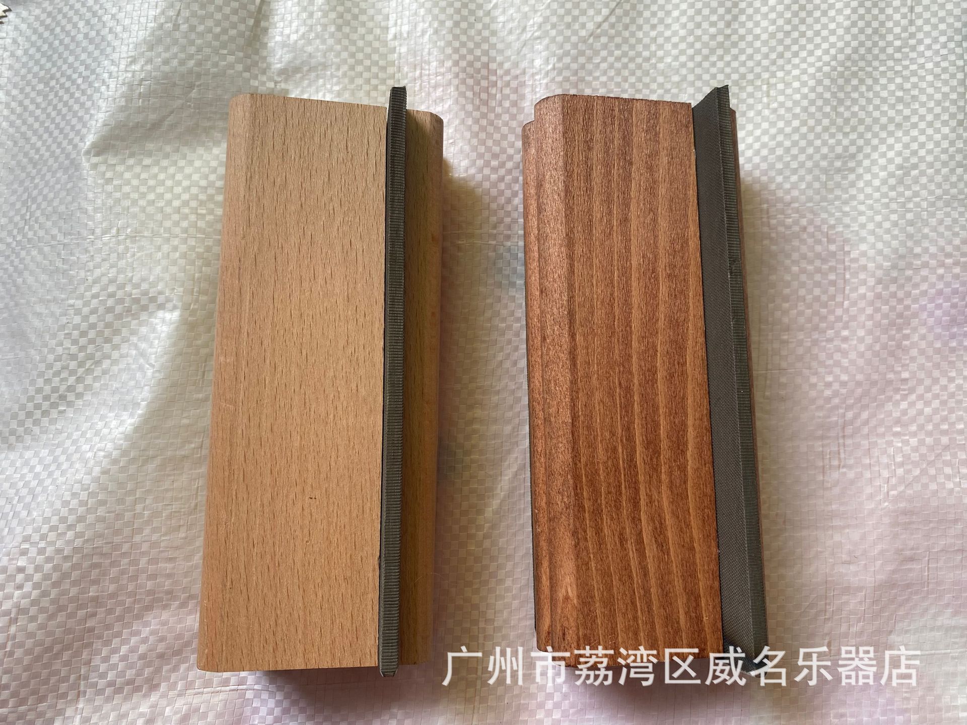 wsmith2合1吉他品丝枫木斜角锉35&deg;和90&deg;角 两用倒角锉维修工具