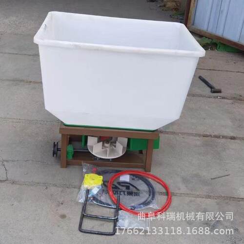 小型电器动施肥机撒复FWT合化撒肥肥机拖拉前置抛洒机