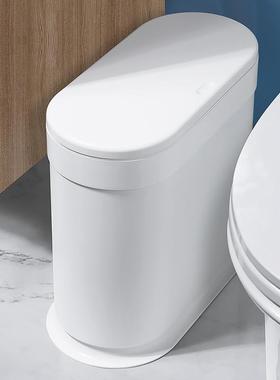 垃圾桶家用纸带盖所容卫生间垃圾KX6563筒创意厕有盖客厅厨房大量