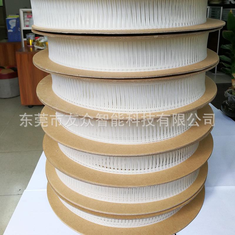 54mmTPU性胶钉PU梯形胶T2针梯固形包装定胶钉弹白色胶针