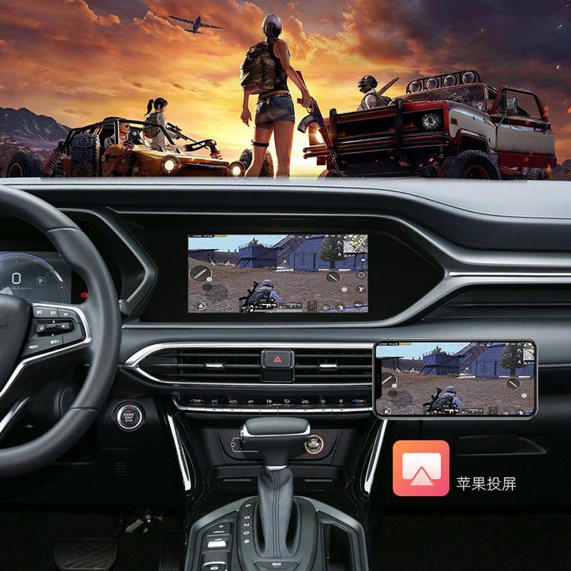 无c四合一线carpalay转安卓aut四合一镜像投屏原车有线转无线arpl