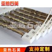 石英玻璃灯钨丝螺旋丝加热管发热管电热管 半镀金 r7s卤素灯管