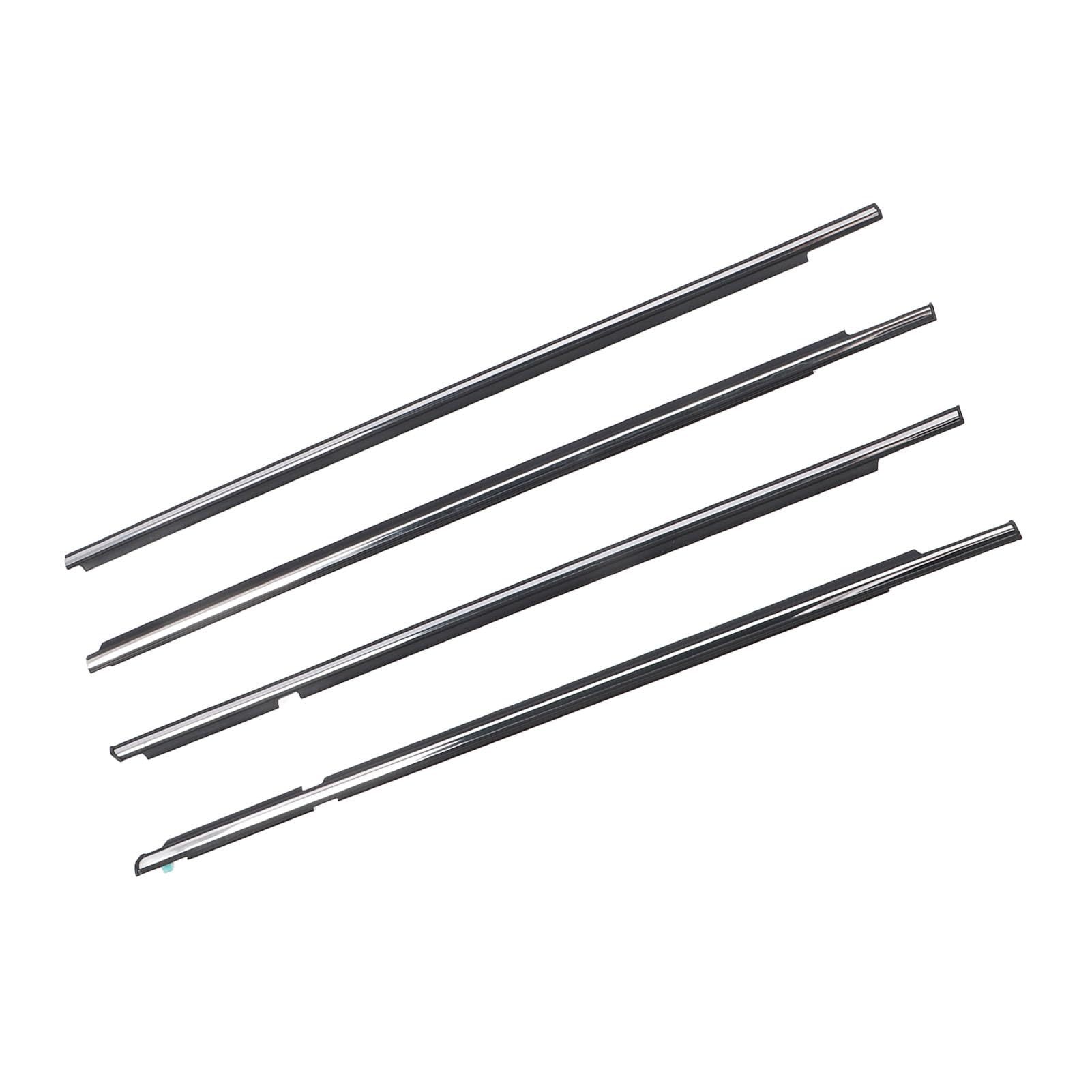 车门窗玻璃外压条挡水切防水密封胶条镀铬 霸道05-10普拉多prado