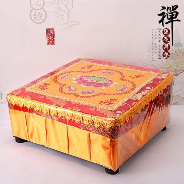 四方精绣拜垫拜椅跪垫蒲团坐禅磕头家用打坐垫莲花禅修垫佛具包邮,居家布艺,蒲团,淘宝优惠券,粉丝福利购,淘宝优惠卷