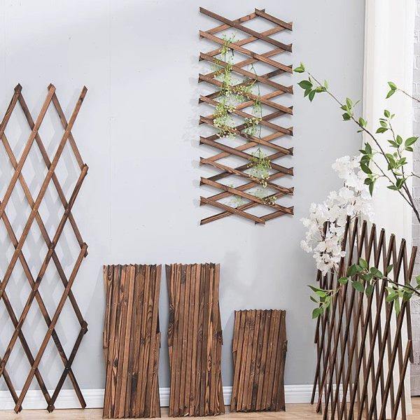 防腐木栅栏小院伸缩篱笆户外花园围栏造景装饰菜园迷你网格爬藤架,鲜花速递/花卉仿真/绿植园艺,栅栏,淘宝优惠券,粉丝福利购,淘宝优惠卷