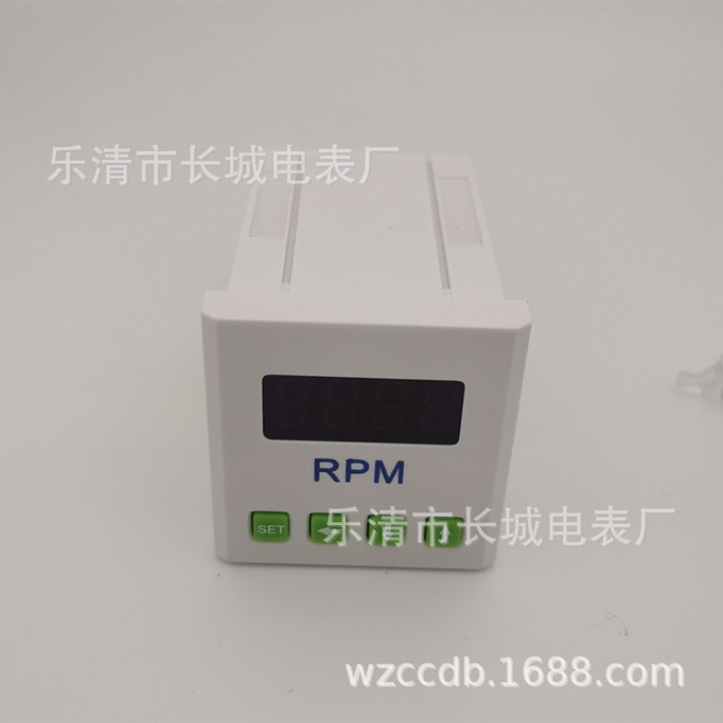 长城电表厂 SX45 1000RPM 10V 供电DC24V 0.5级 直流数显转速表