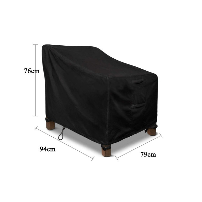 花园庭院椅罩 户外家具罩 藤椅罩叠堆椅子罩工厂直销单人沙发椅罩