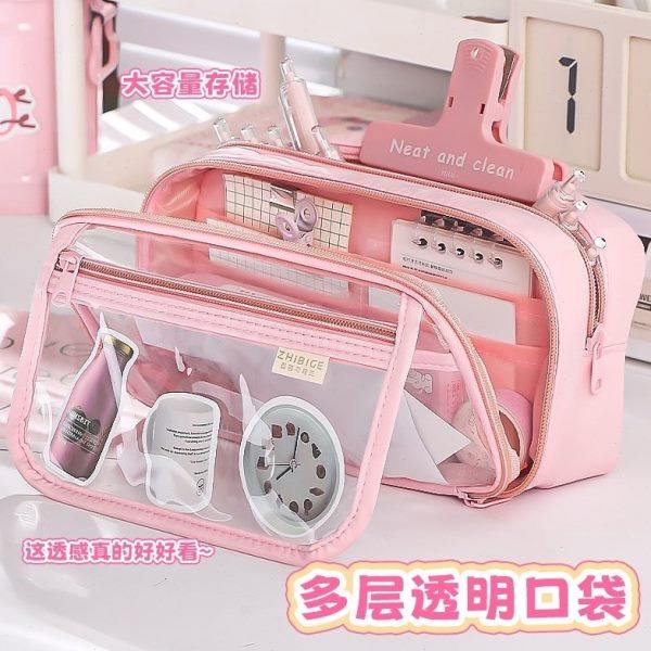 大头熊猫笔袋女生2024年新款男孩大容量初中小学生女孩文具铅笔盒,文具电教/文化用品/商务用品,笔袋,淘宝优惠券,粉丝福利购,淘宝优惠卷